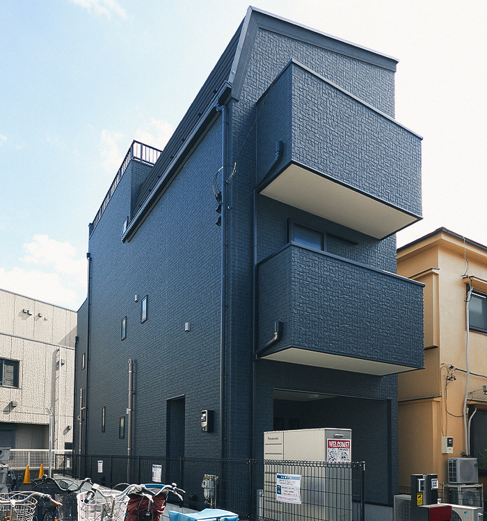 趣味スペースを大切にした仲良し家族の家