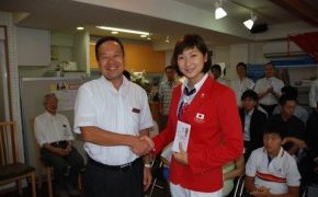 池江璃花子さん壮行会