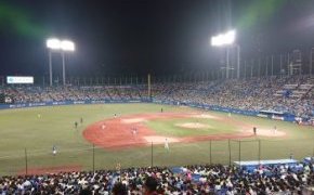人生初！神宮球場