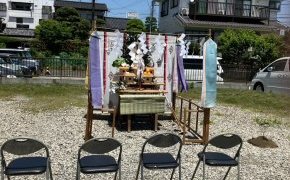 祝・地鎮祭