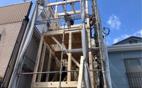 上棟しました！