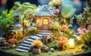 箱庭？　HAKONIWA？　It's a small worlds?