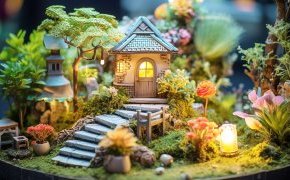 箱庭？　HAKONIWA？　It's a small worlds?