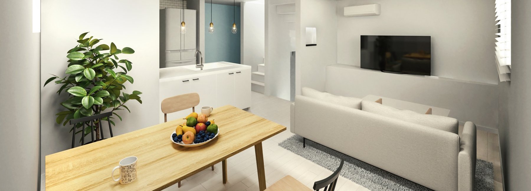 北区十条３階建てモデルハウス