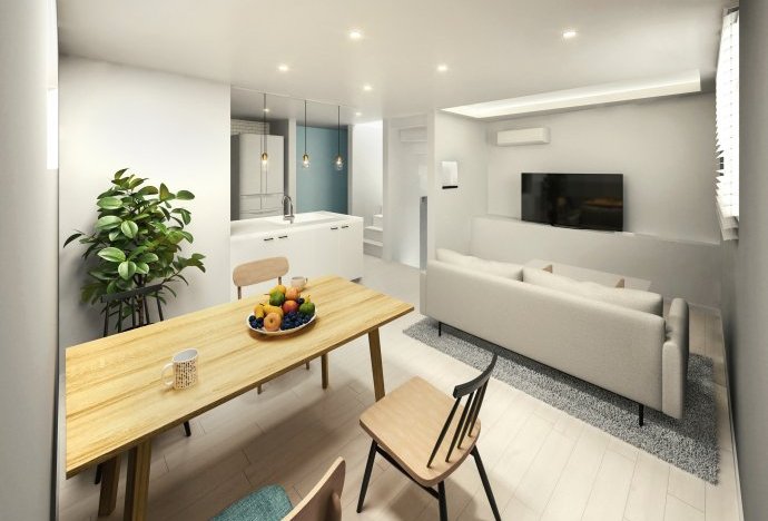 北区十条３階建てモデルハウス