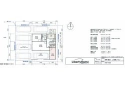 敷地42坪の間取り4LDKの3階建て