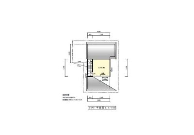 敷地21坪の間取り2LDK以下の狭小住宅