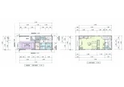 敷地17坪の間取り3LDKの3階建て
