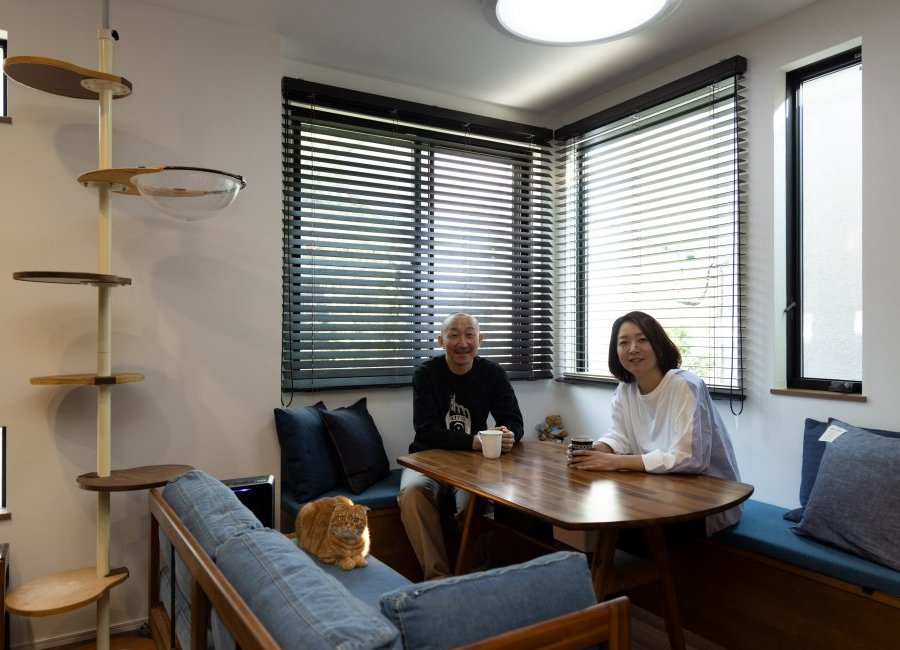 偶然の縁が楽しい家づくりに