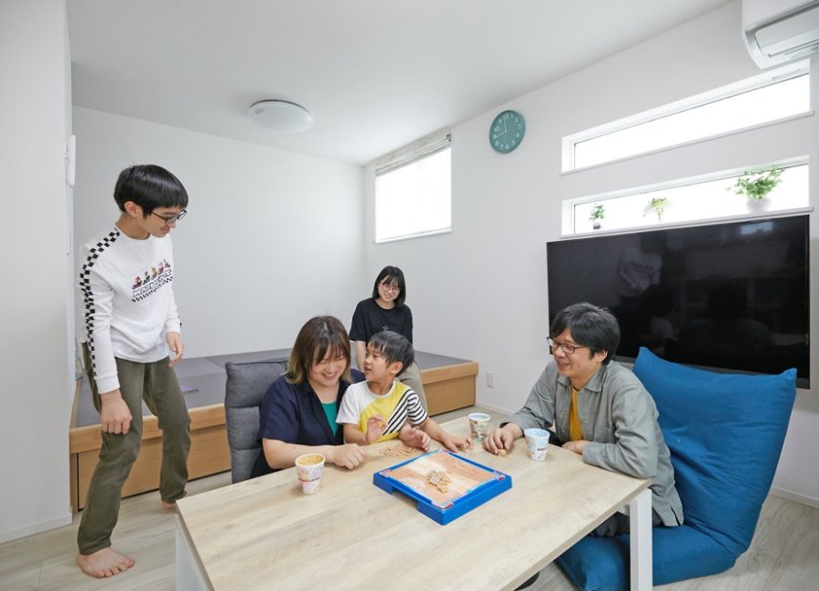 家族の生活スタイルに特化した家。注文住宅だからこそ叶いました。