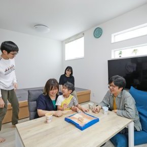 家族の生活スタイルに特化した家。注文住宅だからこそ叶いました。