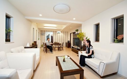 吹き抜けを有効に使った住まい