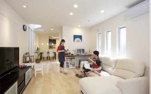 モデルハウスのような3階建て！デザイン重視の狭小住宅