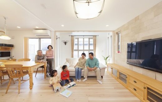 歴史ある柴又の地に、デザイナーズ系二世帯住宅の完成