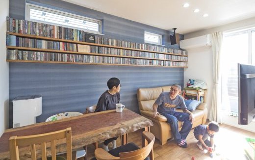 厳しい条件の中こだわり抜いた三階建て住宅