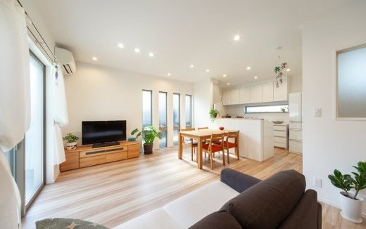 土地を有効活用した狭小二階建て住宅