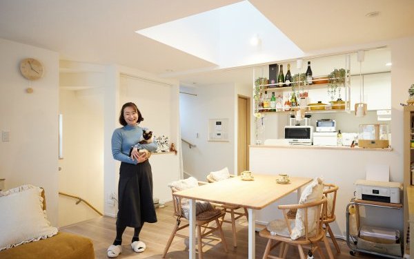 お手本はモデルハウス。同等の敷地で実現したゆったりハウス